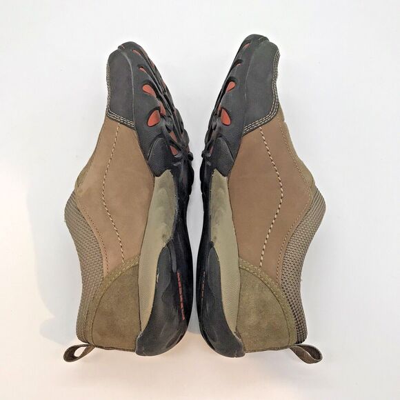 Merrell Move Kangaroo Mocs Women's 7M Brown Nubuck Leather Slip-On Comfy Loafers - Picture 7 of 11